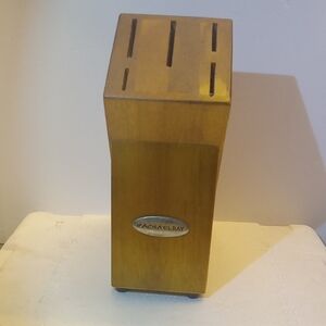 Rachael Ray Natural Wood Knife Holder